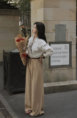 [MADE] Summer ver, double tack wide slacks pants