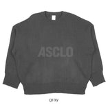 ASCLO Loose Fit Basic Knit (4color)