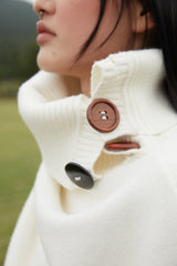 MULTIWAY KNIT PONCHO (IVORY)