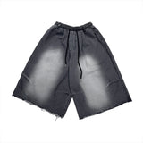 Check Skirt Bermuda Denim