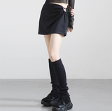 Kate hole string skirt