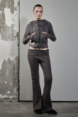 MONO RIB FOLDING PANTS