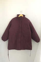 Urban volume round padded jacket