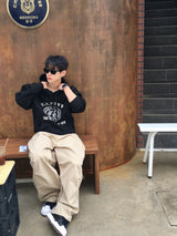 ナイティドオーバーフーディドTシャツ 4C