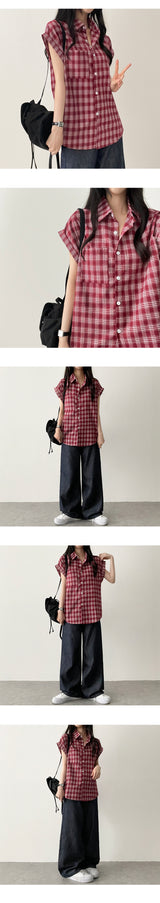 Rita Non-Fade Raw Paper Wide Pants[Short, Basic, Long Choice*]