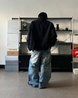 SV アイスダメージデニムパンツ