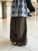 Meadow Check Button Blouse (2c)