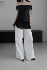 glow off shoulder top (2color)
