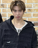 [worn by allday project woochan] philia curve chain 14k gold plating + 925 silver necklace N063-04G