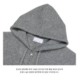 LMN Maisoned Knitwear Hooded Zip-Up (7 colors)