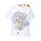 13DE MARZO テーラーベアプリンティングTシャツ