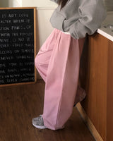 [ORIGINAL] ROSE Pintuck Cotton Pants