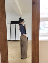 Mood Pintuck Slacks