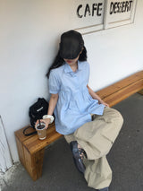 Cotton Big Cargo Pants