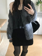 Seirin frill knit top (2 colors)