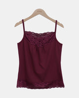 Roem Lace Strap Sleeveless Top
