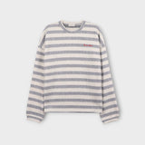 フラッフィールーシーフリースボーダーTシャツ (3color)