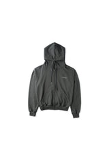 Essential logo hoodie_charcoal