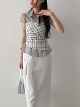 Rookie Chiffon Wrap Skirt