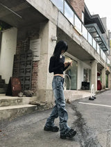 ブルー ロースラング デニム