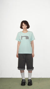ハウスロゴTシャツ ミント