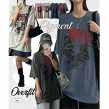 Rusher Pigment Oversized Fit Short Sleeve Tee