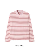 No.1363 ソルトカラーストライプTシャツ (4color)