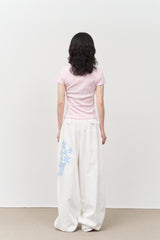 (W) Cherry Dot Button Top (5color)