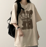 E-TION Box fit short-sleeved T-shirt