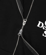 SELLER LOGO ZIP UP HOODIE BLACK(CV2EFUM480A)