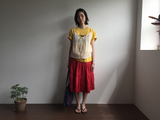 Root frill tiered skirt (3color)