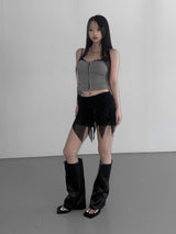 フリップメッシュレイヤードスカート(3 color)