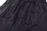 Virelle Washed Graphic Wide Pants