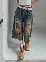 Rita Damage Maxi Bermuda Pants