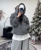 ティナーフリースSTハーフジップフーディー