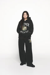 25SS オーバーサイズウォッシングワイドパンツ ブラック