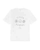 サークルフレンズTシャツ - White(UNISEX)