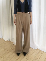 Mood Pintuck Slacks