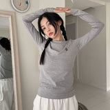ステッチロゴソフトロングスリーブTシャツ