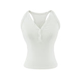 Siena Ribbed Henley Sleeveless