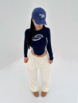 (UNISEX) ダブルラインストリング ワイド ルーズフィット フリース トレーニングパンツ - 6 COLOR