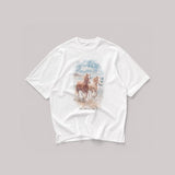 [A-T0285] DTGヴィンテージホース半袖Tシャツ