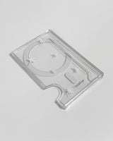 crayon star magsafe clear card pocket