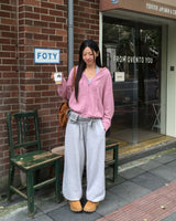 [ORIGINAL] ブリーズニットフードジップアップ
