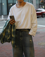 BSTUDIOS_30'sルーズネックTシャツ
