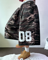 NUMBER CAMOUFLAGE BERMUDA