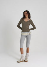 [B-BASIC] Light Sweat Capri Pants