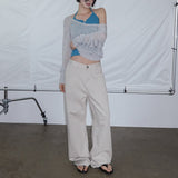 [Ketean] Golgi Halter Neck Button Sleeveless Top -4color