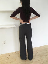Mood Pintuck Slacks