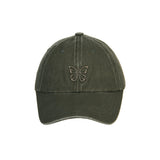 VINTAGE MINI BUTTERFLY BALL CAP_KHAKI